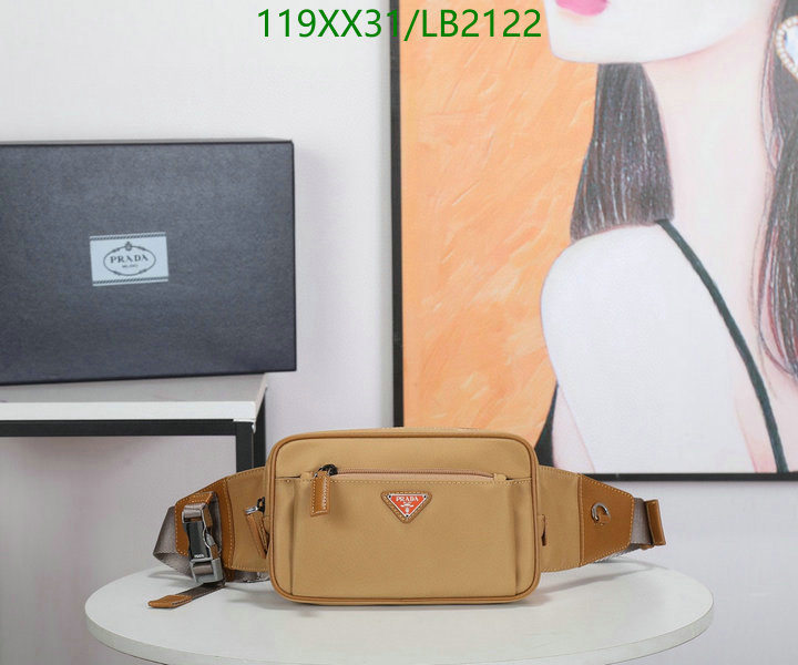 Prada Bag-(Mirror)-Diagonal-,Code: LB2122,$: 119USD