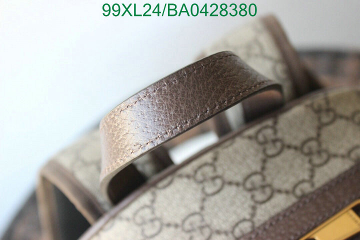 Gucci Bag-(4A)-Backpack-,Code:BA0428380,$: 99USD