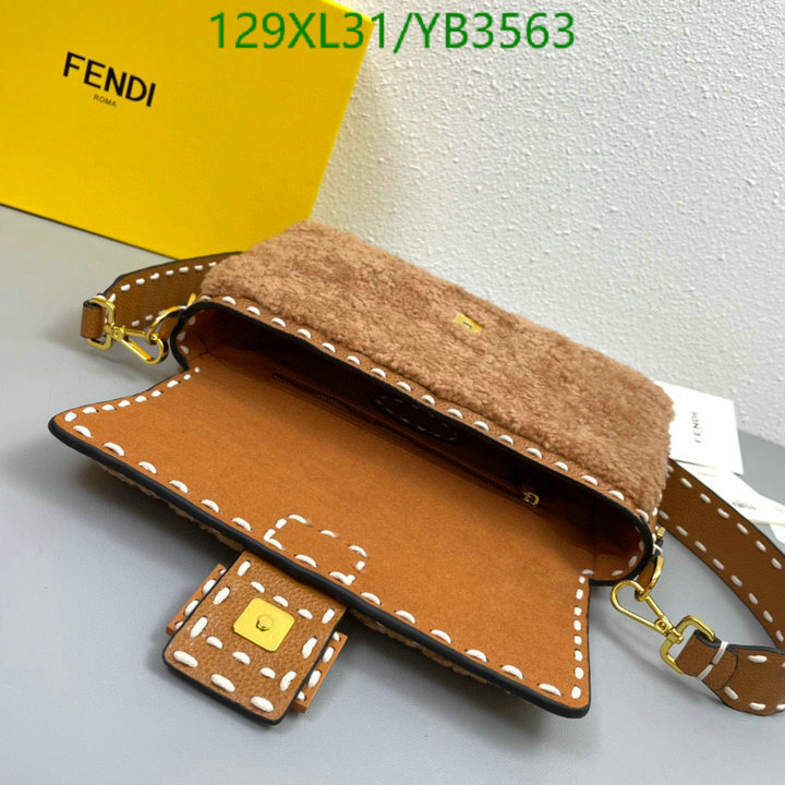 Fendi Bag-(4A)-Baguette-,Code: YB3563,$: 129USD