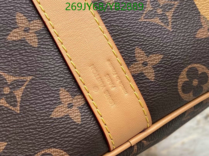 LV Bags-(Mirror)-Keepall BandouliRe 45-50-,Code: YB2889,$: 269USD