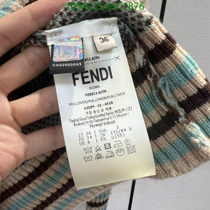 Clothing-Fendi, Code: HC1876,$: 109USD