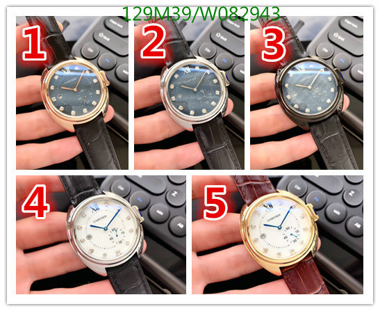 Watch-4A Quality-Cartier, Code: W082943,$:129USD