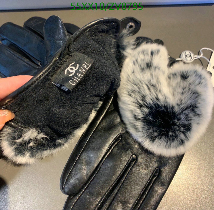 Gloves-Chanel, Code: ZV8795,$: 55USD