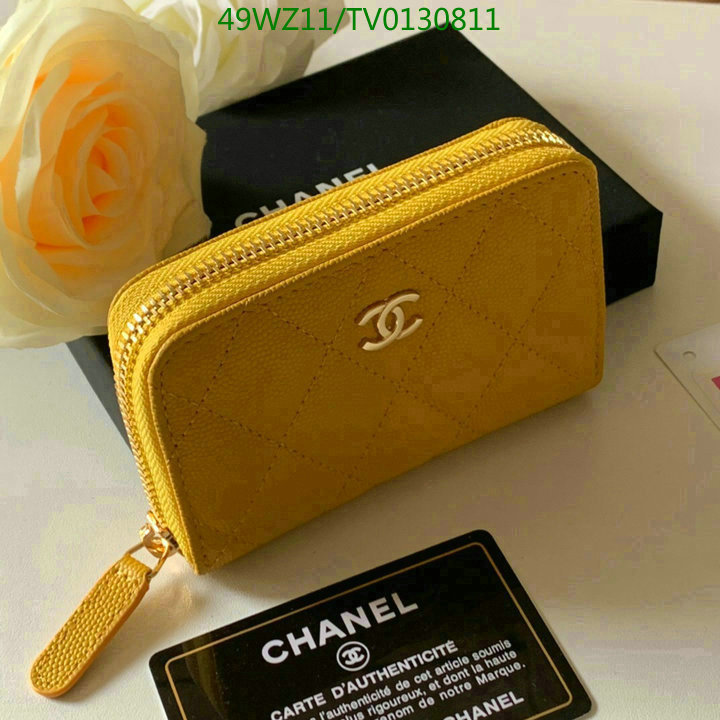 Chanel Bags ( 4A )-Wallet-,Code: TV0130811,$: 49USD