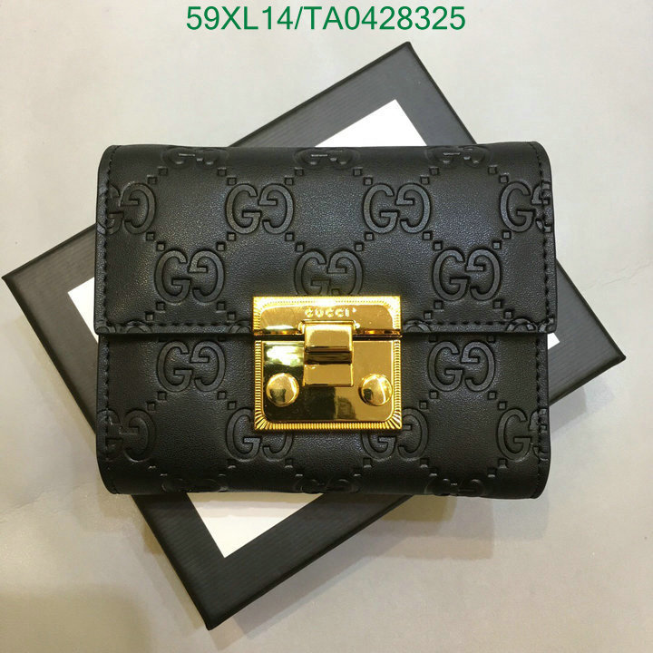 Gucci Bag-(4A)-Wallet-,Code:TA0428325,$: 59USD