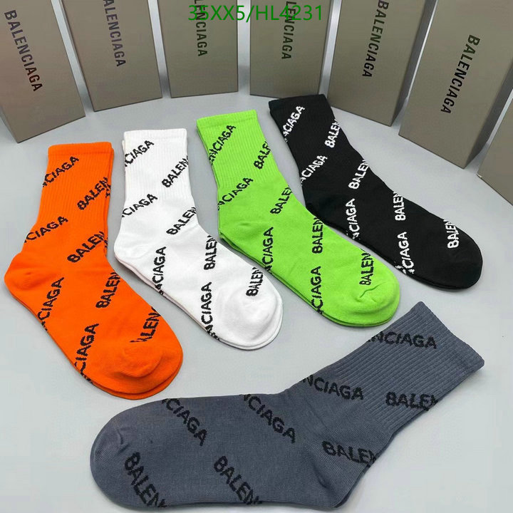 Sock-Balenciaga, Code: HL4231,$: 35USD