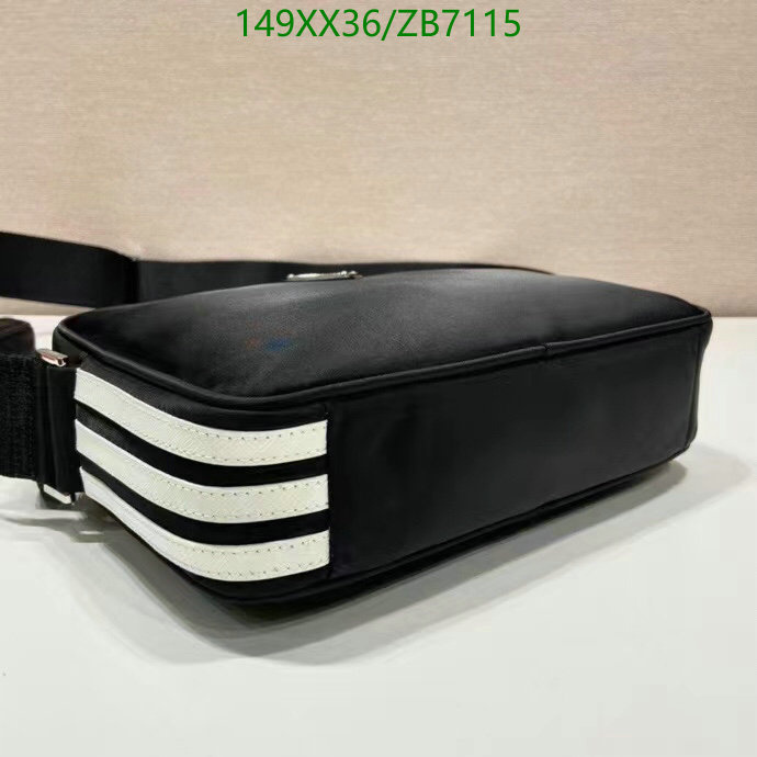Prada Bag-(Mirror)-Diagonal-,Code: ZB7115,$: 149USD