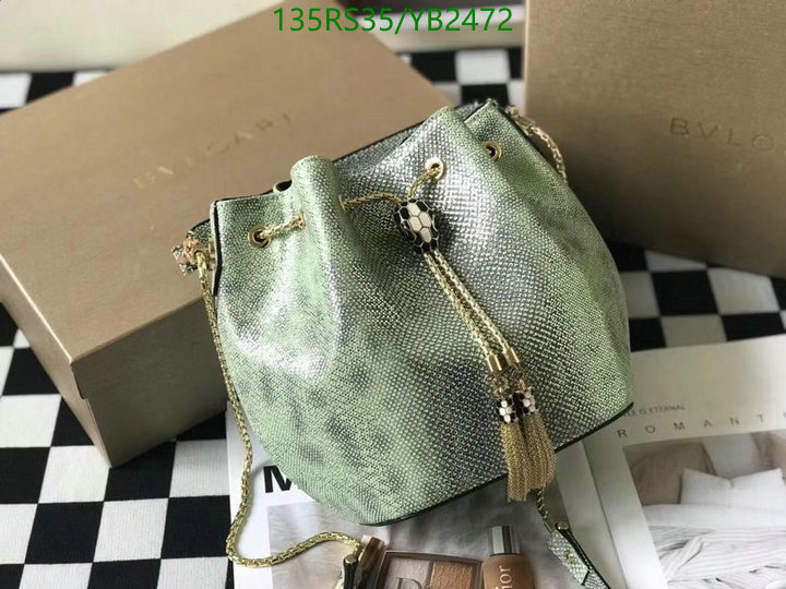 Bvlgari Bag-(4A)-Bucket Bag-,Code: YB2472,$: 135USD