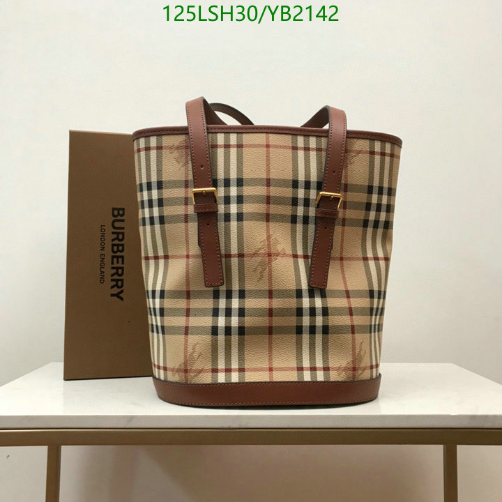 Burberry Bag-(Mirror)-Handbag-,Code: YB2142,$: 125USD