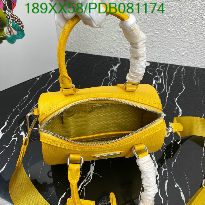 Prada Bag-(Mirror)-Diagonal-,Code:PDB081174,$:189USD