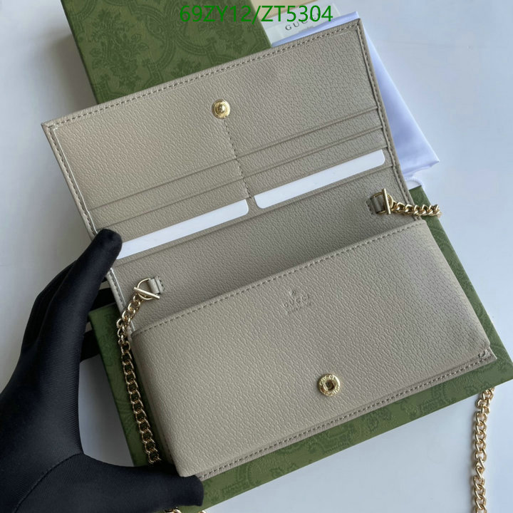 Gucci Bag-(4A)-Wallet-,Code: ZT5304,$: 69USD