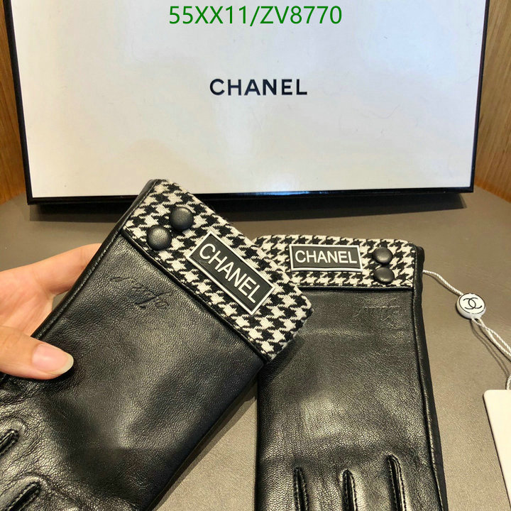 Gloves-Chanel, Code: ZV8770,$: 55USD