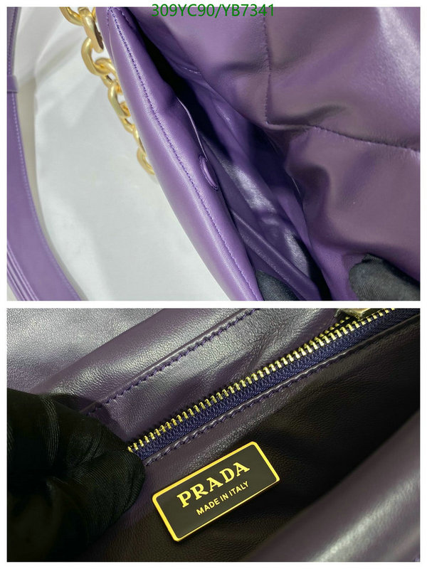 Prada Bag-(Mirror)-Diagonal-,Code: YB7341,$: 309USD