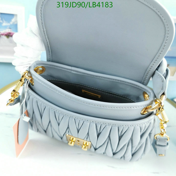 Miu Miu Bag-(Mirror)-Handbag-,Code: LB4183,$: 319USD