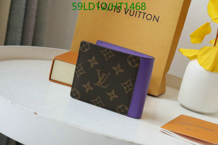 LV Bags-(Mirror)-Wallet-,Code: HT1468,$: 59USD
