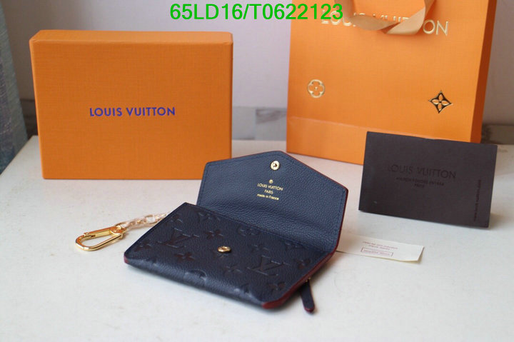 LV Bags-(Mirror)-Wallet-,Code: T0622123,$: 65USD