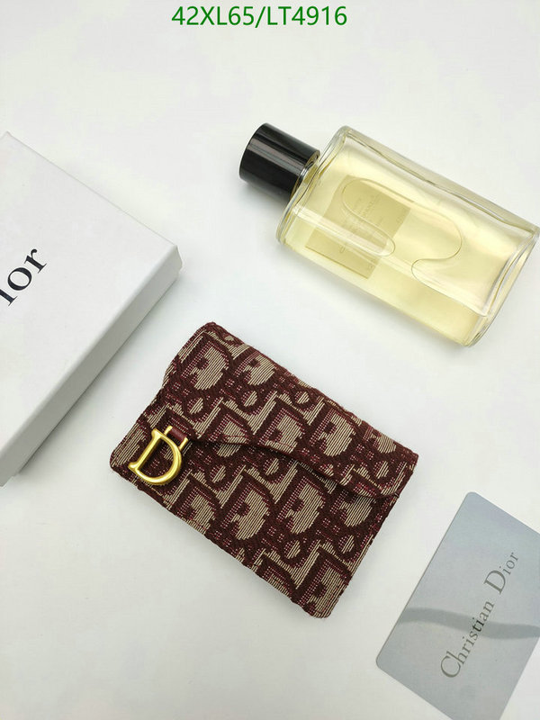 Dior Bags-(4A)-Wallet,Code: LT4916,$: 42USD