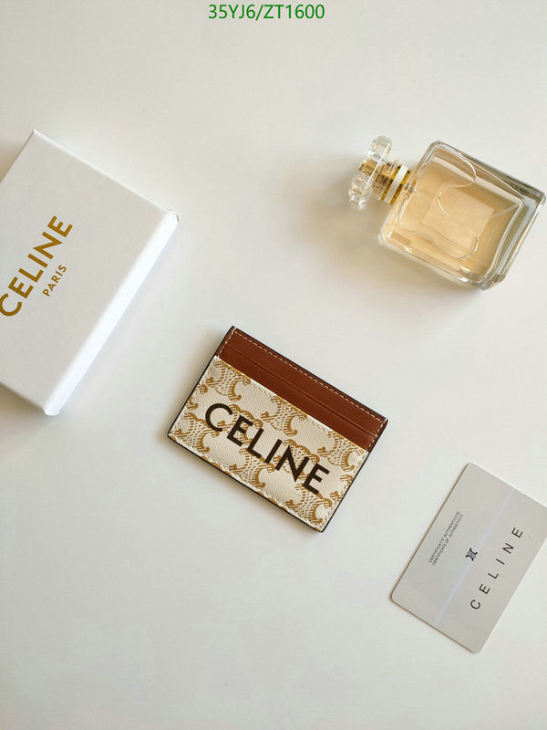 Celine Bag-(4A)-Wallet-,Code: ZT1600,$: 35USD