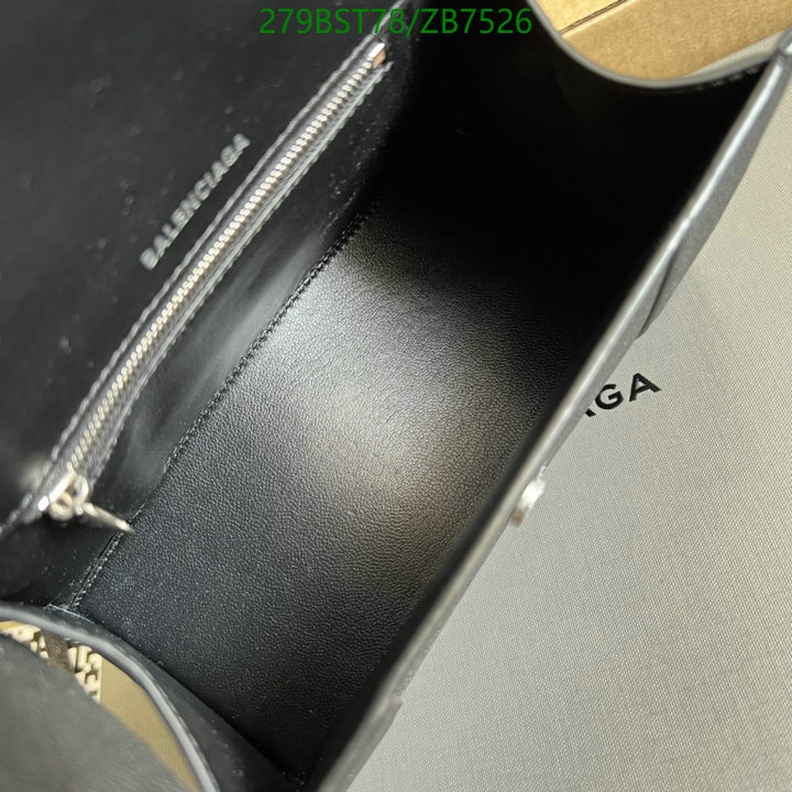 Balenciaga Bag-(Mirror)-Hourglass-,Code: ZB7526,$: 279USD