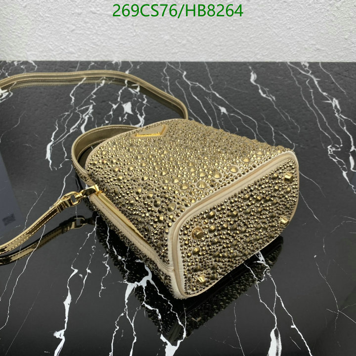 Prada Bag-(Mirror)-Diagonal-,Code: HB8264,$: 269USD