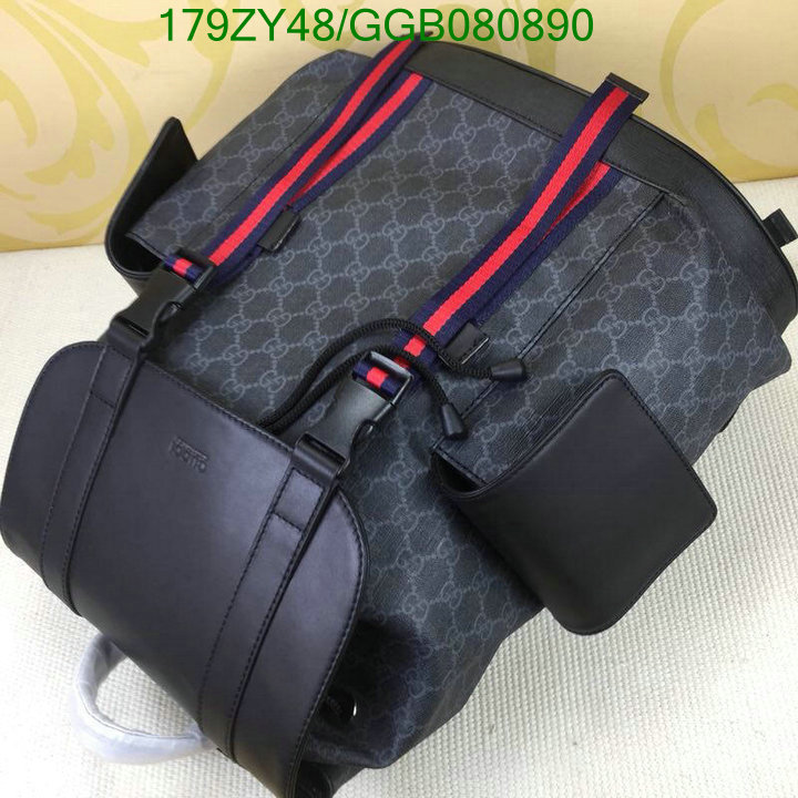 Gucci Bag-(Mirror)-Backpack-,Code: GGB080890,$:179USD