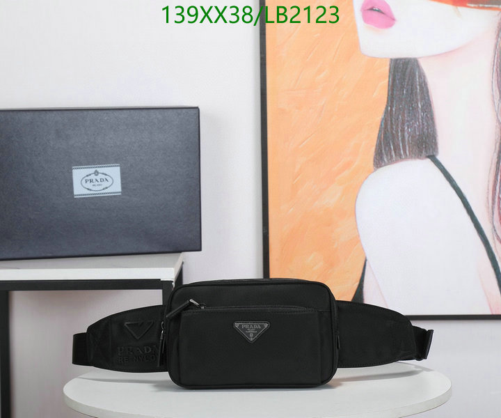 Prada Bag-(Mirror)-Diagonal-,Code: LB2123,$: 139USD