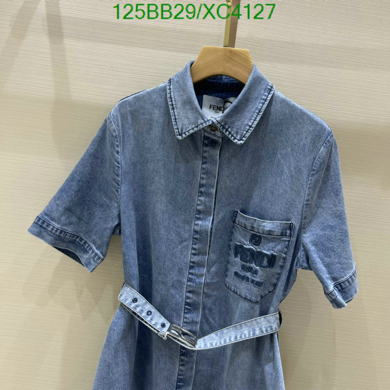 Clothing-Fendi, Code: XC4127,$: 125USD