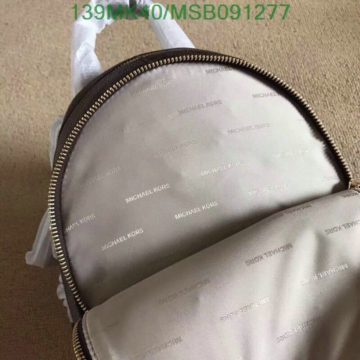 Michael Kors Bag-(Mirror)-Backpack-,Code: MSB091277,$: 139USD