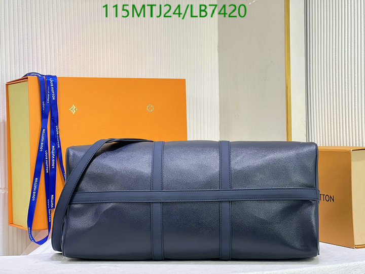 LV Bags-(4A)-Keepall BandouliRe 45-50-,Code: LB7420,$: 115USD