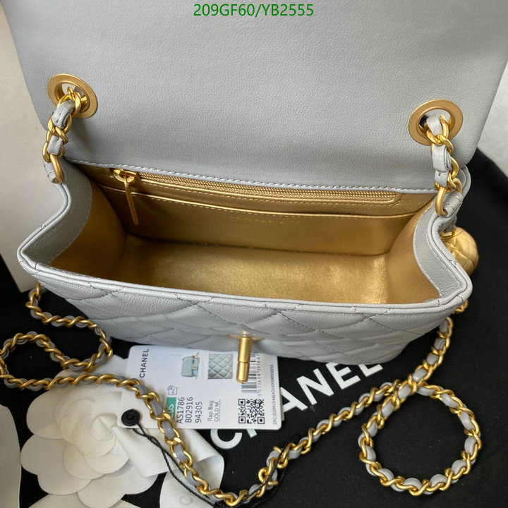 Chanel Bags -(Mirror)-Diagonal-,Code: YB2555,$: 209USD