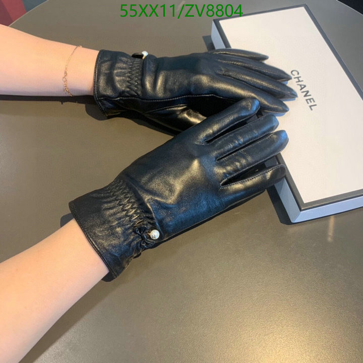 Gloves-Chanel, Code: ZV8804,$: 55USD