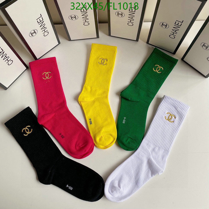 Sock-Chanel,Code: FL1018,$: 32USD