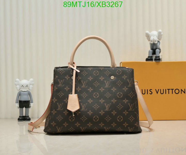 LV Bags-(4A)-Handbag Collection-,Code: XB3267,$: 89USD