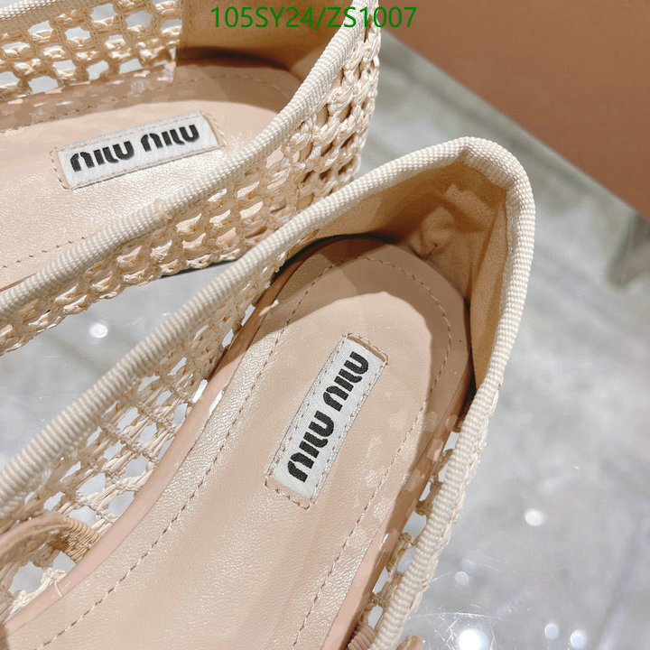 Women Shoes-Miu Miu, Code: ZS1007,$: 105USD