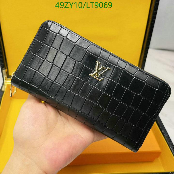 LV Bags-(4A)-Wallet-,Code: LT9069,$: 49USD