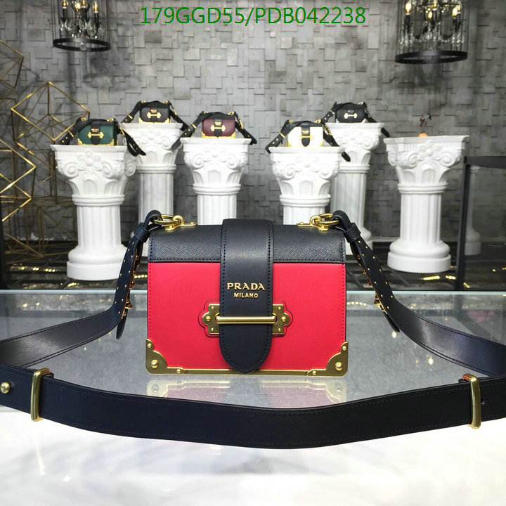 Prada Bag-(Mirror)-Diagonal-,Code: PDB042238,$:179USD