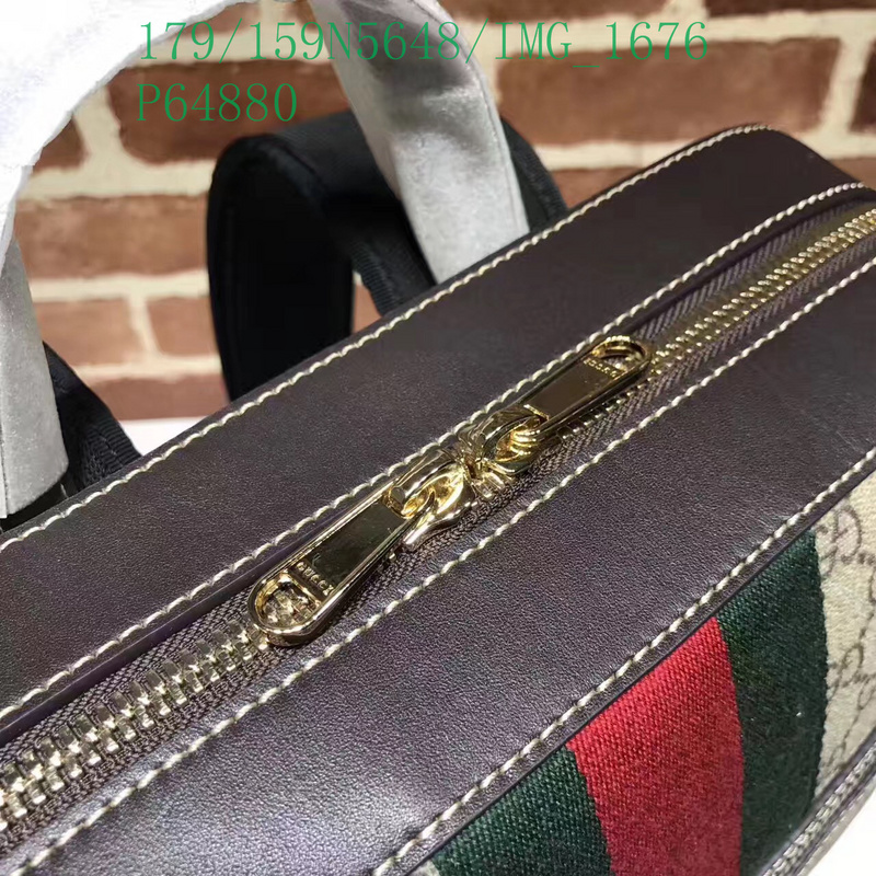 Gucci Bag-(Mirror)-Backpack-,Code: GGB112757,$: 179USD