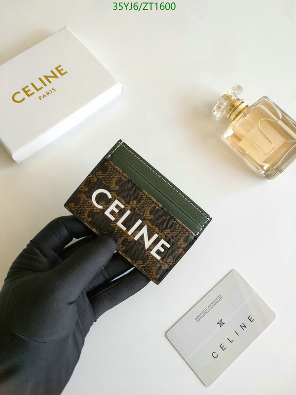 Celine Bag-(4A)-Wallet-,Code: ZT1600,$: 35USD