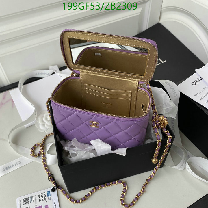 Chanel Bags -(Mirror)-Vanity--,Code: ZB2309,$: 199USD