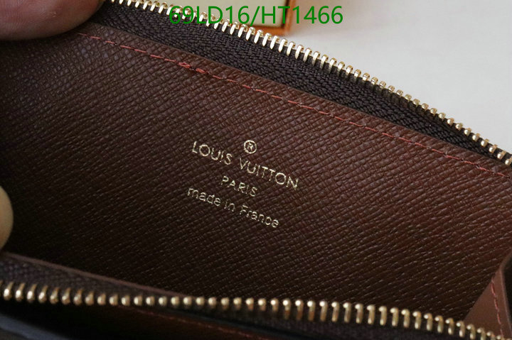 LV Bags-(Mirror)-Wallet-,Code: HT1466,$: 69USD