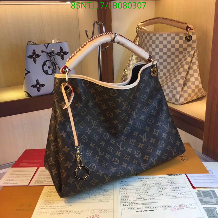 LV Bags-(4A)-Handbag Collection-,Code: LB080307,$: 95USD