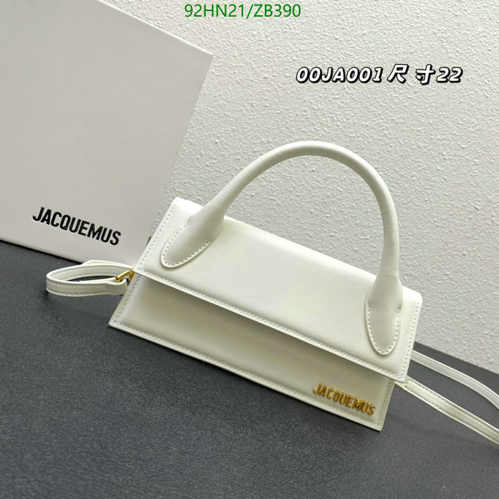 Jacquemus Bag-(4A)-Handbag-,Code: ZB390,$: 92USD