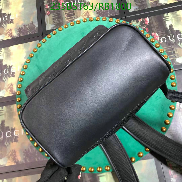 Gucci Bag-(Mirror)-Backpack-,Code: RB1800,$: 235USD