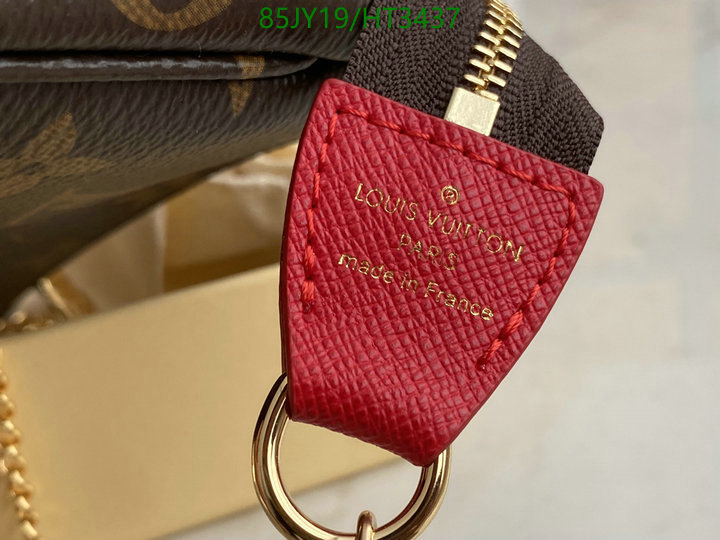 LV Bags-(Mirror)-Wallet-,Code: HT3437,$: 85USD