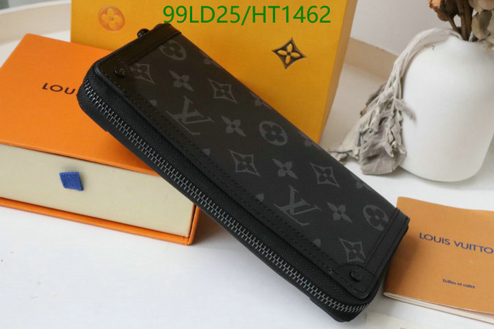 LV Bags-(Mirror)-Wallet-,Code: HT1462,$: 65USD