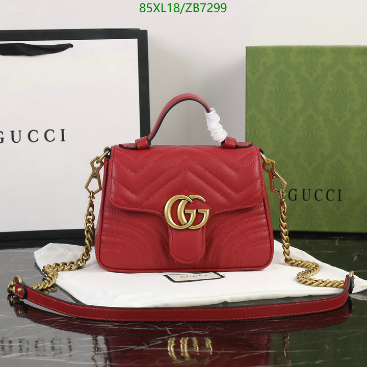 Gucci Bag-(4A)-Marmont,Code: ZB7299,$: 85USD