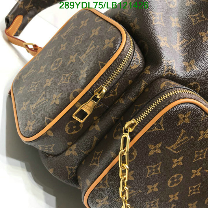 LV Bags-(Mirror)-Backpack-,Code: LB121426,$: 289USD