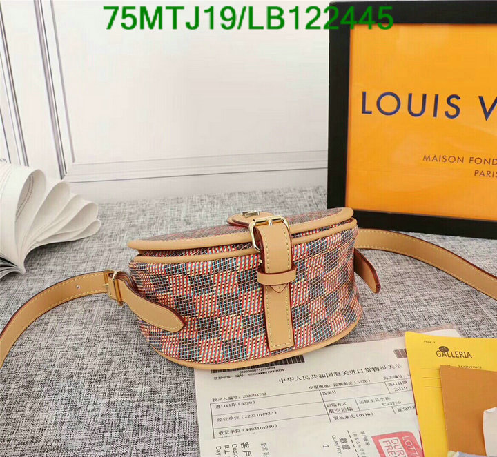 LV Bags-(4A)-Pochette MTis Bag-Twist-,Code: LB122445,$: 75USD