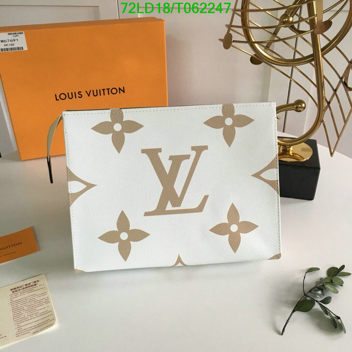 LV Bags-(Mirror)-Wallet-,Code: T062247,$: 72USD