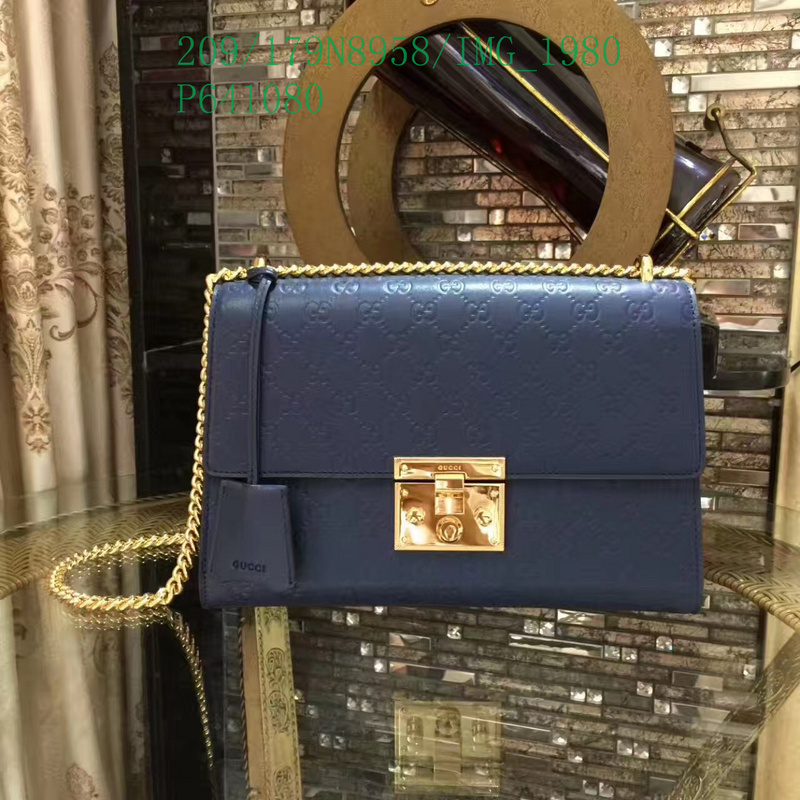 Gucci Bag-(Mirror)-Padlock,Code: GGB112740,$: 209USD